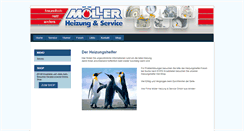 Desktop Screenshot of heizungshelfer.de
